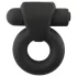 Pulselock Vantr - uppladdningsbar vibrerande penis- och pungring (svart) - 25 mm