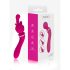 Ensamhet 2-i-1 - Massörer & G-punktvibrator med 3 tillbehör (rosa)