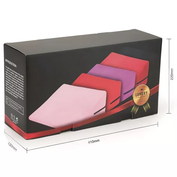 Desirel Magic Pillow kilformad sexkuddeset - liten + stor (röd)
