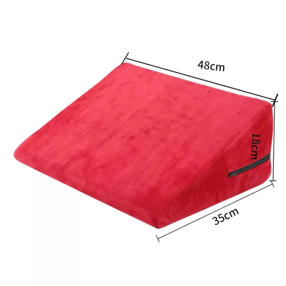 Desirel Magic Pillow kilformad sexkuddeset - liten + stor (röd)