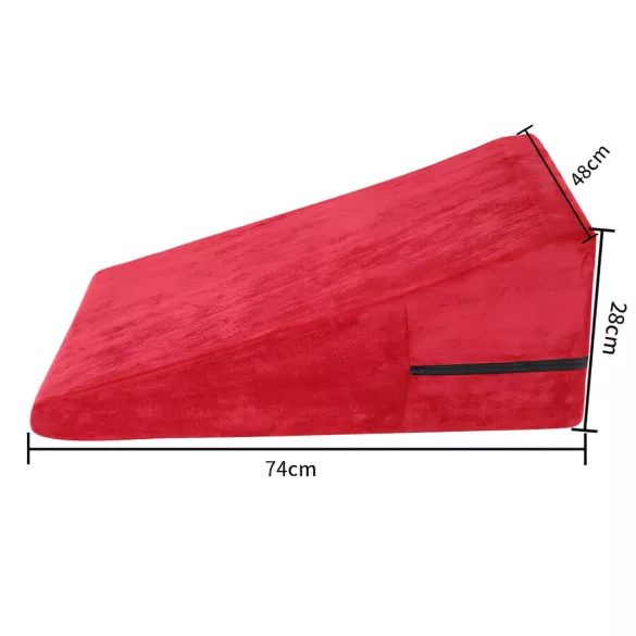 Desirel Magic Pillow kilformad sexkuddeset - liten + stor (röd)
