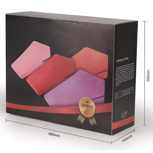 Desirel Magic Pillow sexkilställningskudde set - liten + stor (svart)