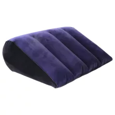 Desirel Magic Pillow - uppblåsbar kil-sexkudde (mörklila)