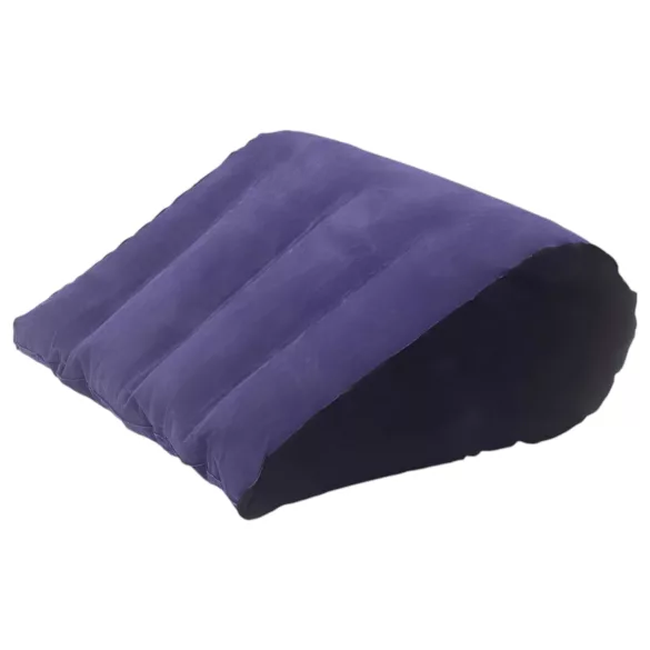 Desirel Magic Pillow - uppblåsbar kil-sexkudde (mörklila)