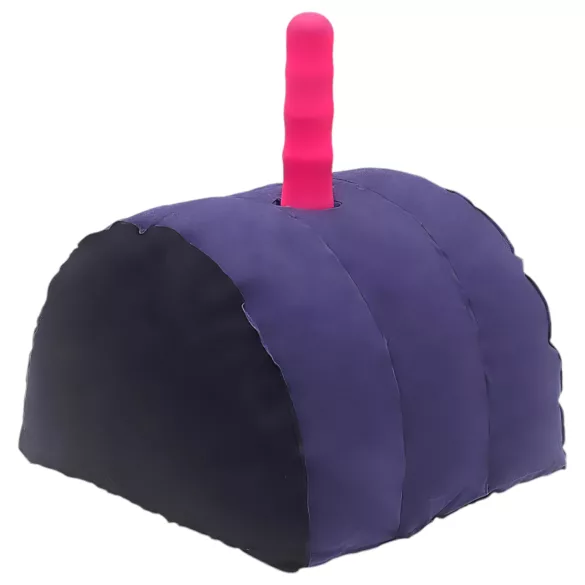Desirel Magic Pillow - Uppblåsbar sexkudde med dildohållare (lila)