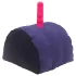 Desirel Magic Pillow - Uppblåsbar sexkudde med dildohållare (lila)