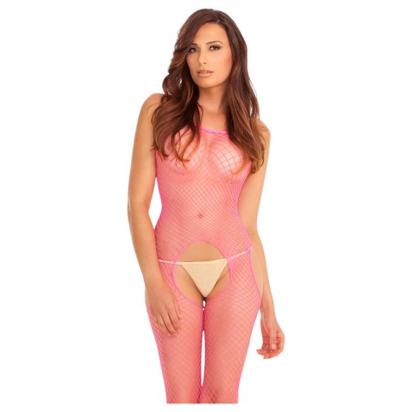 Rene Rofe - nätkattdräkt (S-L) - rosa