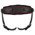 ZADO - Läderunderbyxor för strap-ons (svart) - S-L