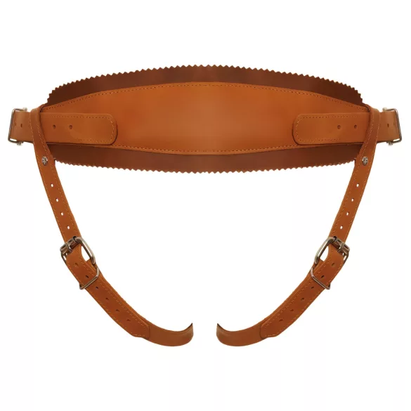 ZADO - läderunderdel för strap-on - brun