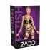 ZADO - flerdelat läderharness-set med manschett - svart - L/XL