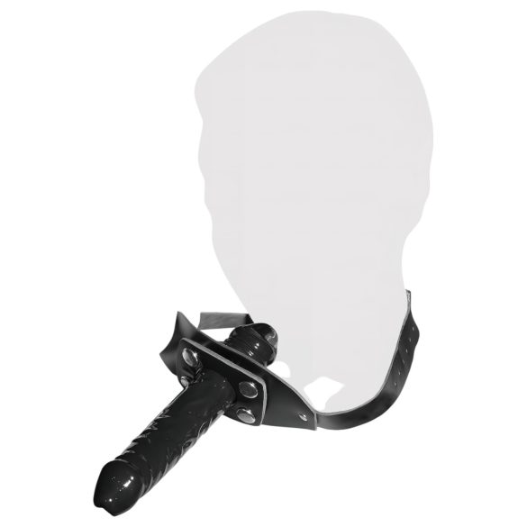 ZADO - penisgag med munform - svart