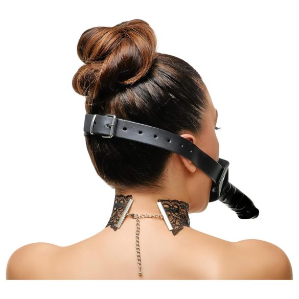 ZADO - penisgag med munform - svart