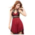 JSY 044 - babydoll‑set (röd)