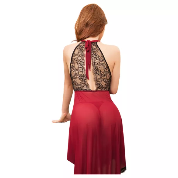 JSY 044 - babydoll‑set (röd)