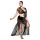 JSY 065 - svart babydoll‑set (XL-2XL)