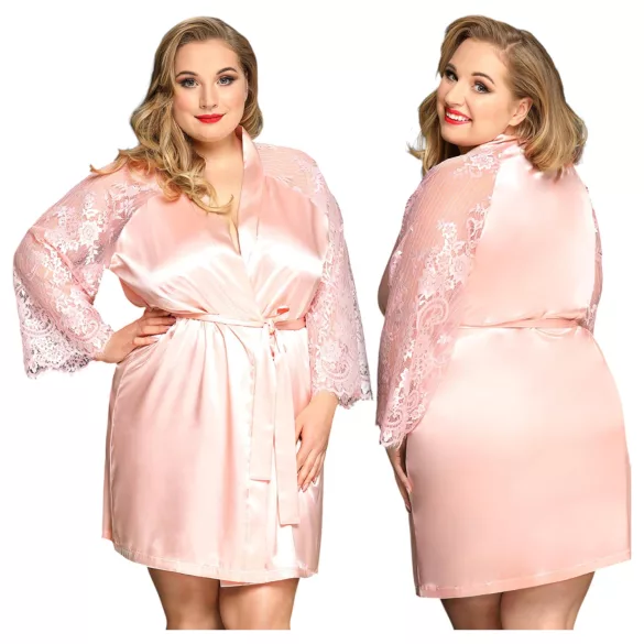 JSY 067 - rosa babydollset (XL-2XL)
