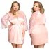 JSY 067 - rosa babydollset (XL-2XL)