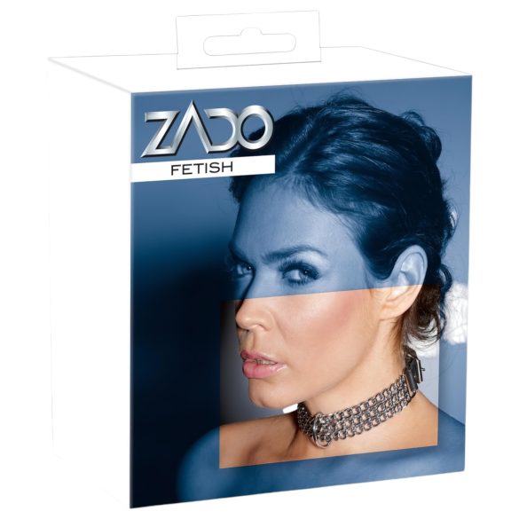 ZADO - silverhalsband med kedjor