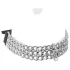 ZADO - halsband med kedja - metall - silver
