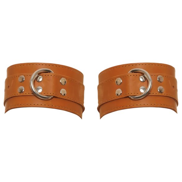 ZADO - läderhandledbojor (brun)