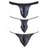 Svenjoyment - herrstring-set - svart (3 delar) S-L