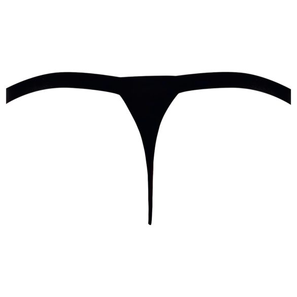 Svenjoyment - herrtanga med strass - svart