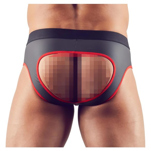 Svenjoyment - öppen jockstrap - svart - M