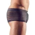 Svenjoyment - Genomskinliga, randiga boxershorts (svarta) - XL