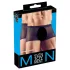Svenjoyment - 2-delat svart genomskinligt boxerset (S-L)