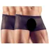 Svenjoyment - 2-delat svart genomskinligt boxerset (S-L)