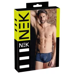   NEK - boxerkalsonger herr - snörning nätinsats - svart blå