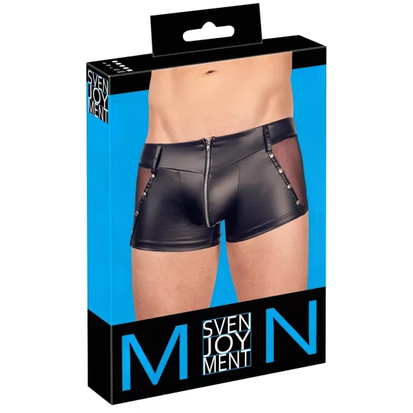 Svenjoyment - boxerkalsonger herr - blank - svart - XL