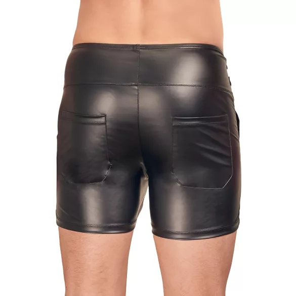 NEK - herrshorts - förlängd modell - metallspänne - svart