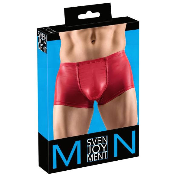 Svenjoyment - glansig push-up-kalsong (röd)