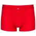 Obsessive - röd boxer med genomskinliga sidor - L/XL