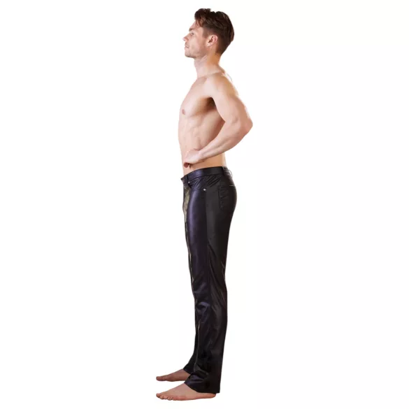 NEK - leggings - glanseffekt - svart