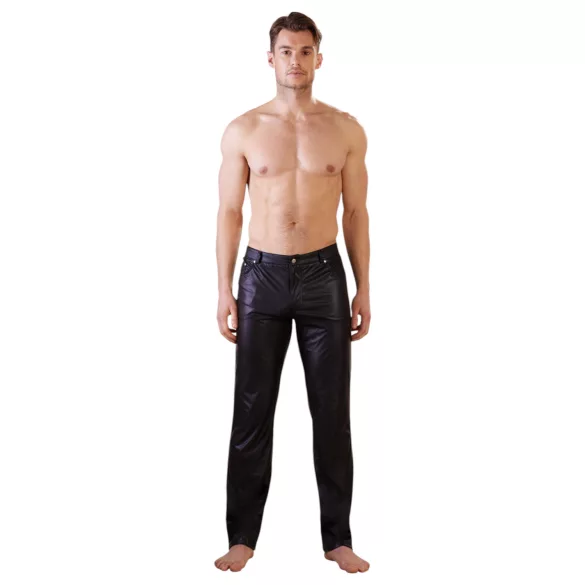 NEK - leggings - glanseffekt - svart - L