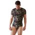 / NEK - camouflage herrtröja (grön-brun) - 2XL
