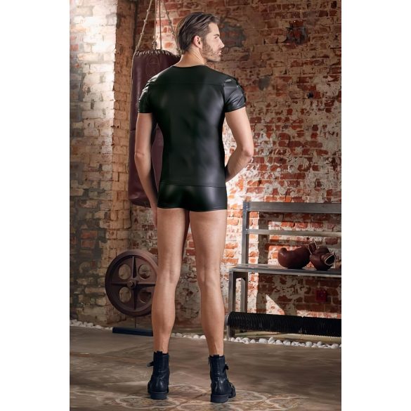 NEK - Matt Svart Herrtröja med Korta Ärmar