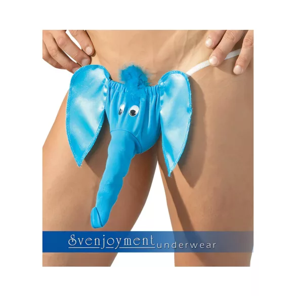Svenjoyment - blå elefant‑tanga (S-L)