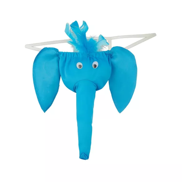 Svenjoyment - blå elefant‑tanga (S-L)