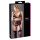 Cottelli Plus Size - Spetstrosor i tre delar (svart)