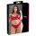 Cottelli Plus Size - mjukt spetsunderklädesset (röd)