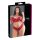 Cottelli Plus Size - mjukt spetsunderklädesset (röd)