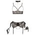 Cottelli Bondage - 5-delat spetsunderklädset - XL
