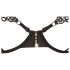 Cottelli - Glittrande broderad bh-set (svart)