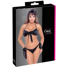 Cottelli - Sexig bikini-bh-set (svart)