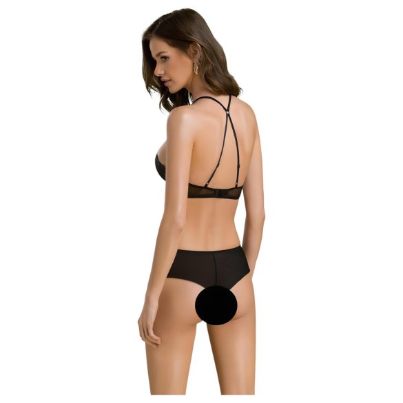 Passion Eco Kerria - spets bikini set (svart) - L/XL