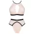 Obsessive - bh-set - spetsdetaljer - rosa - L/XL