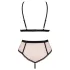 Obsessive - bh-set - spetsdetaljer - rosa - L/XL